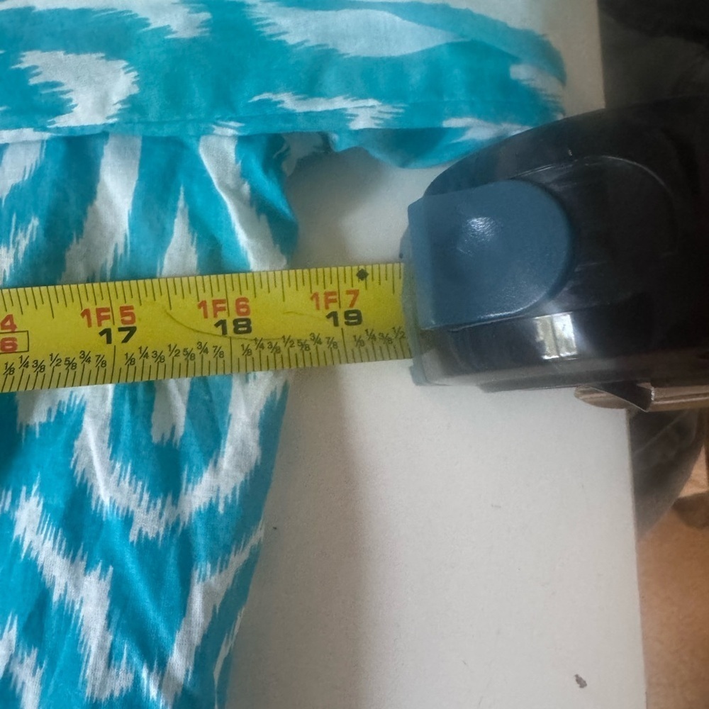 Gretchen Scott Everywhere Dress Arabesque Sky Blue Turquoise Sheath XS - Picture 11 of 14